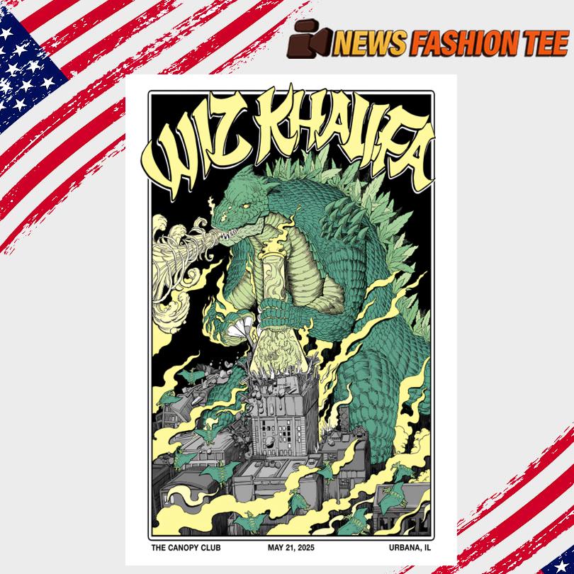 Wiz Khalifa The Canopy Club May 21 2025 Urbana IL Tour