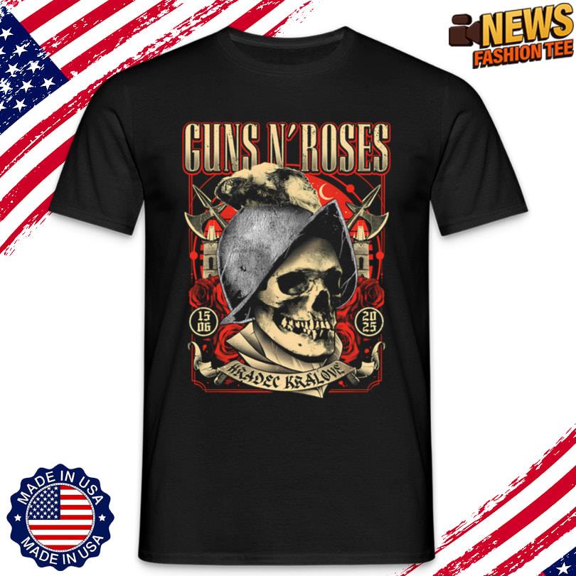 Guns N' Roses Czech Republic June 15 2025 Tee, hoodie, long